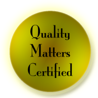 Quality Matters Certified!